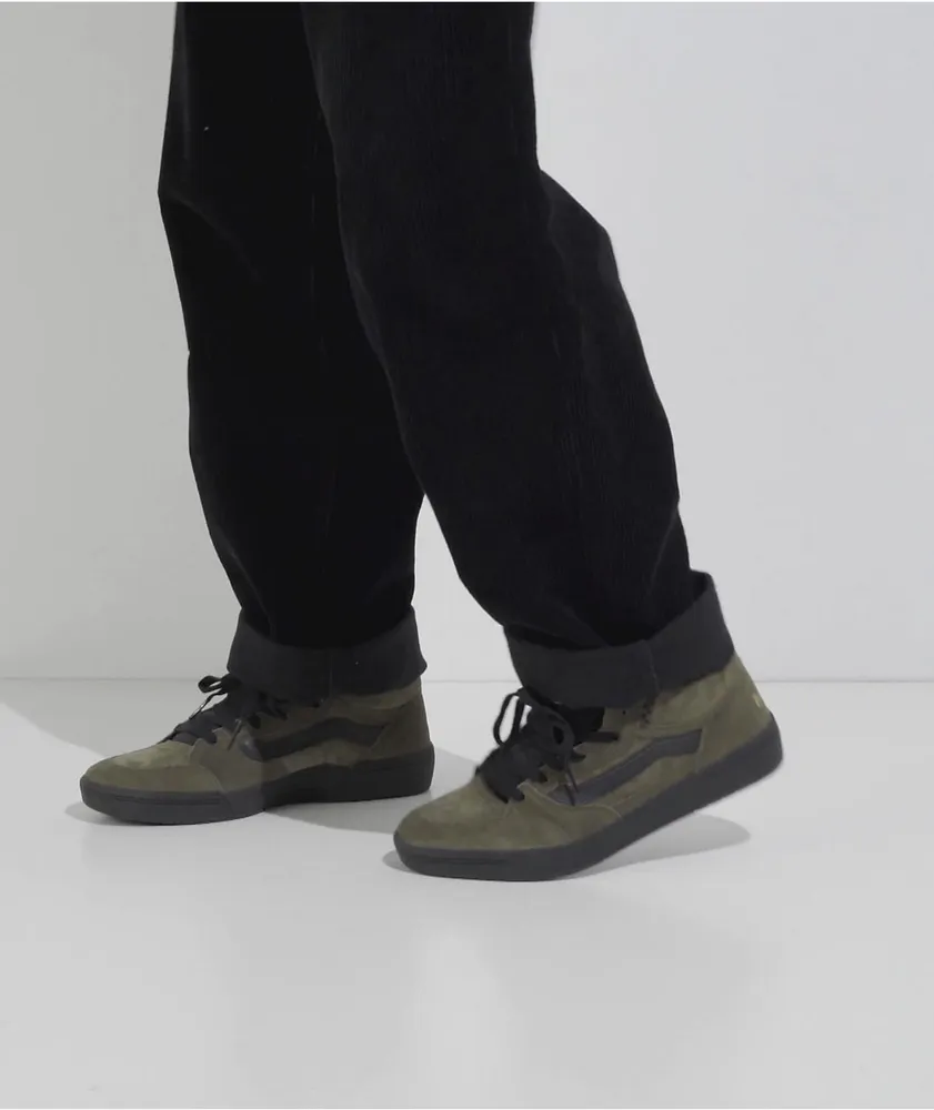 Vanspro　ZAHBA MID ベアトリスドモンドモデル　ダークオリーブ Vans - Zahba Mid Beatrice Domond - Dark Olive – KCDC Skateshop