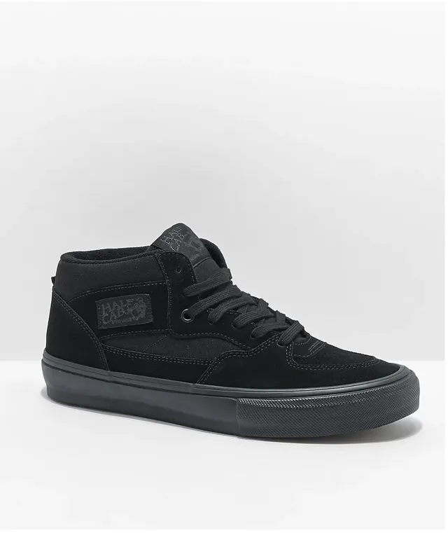 Vans half cab pro all black cheap