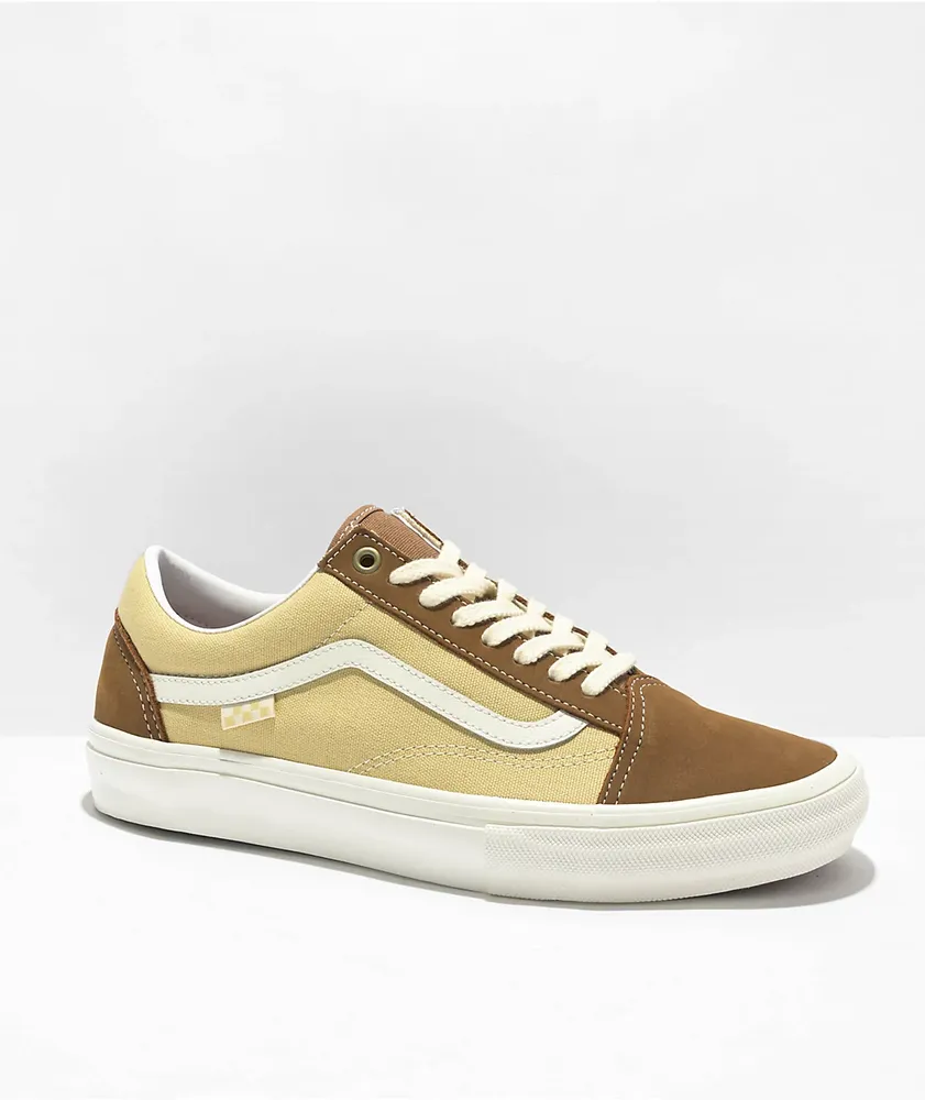 White vans on sale leather old skool