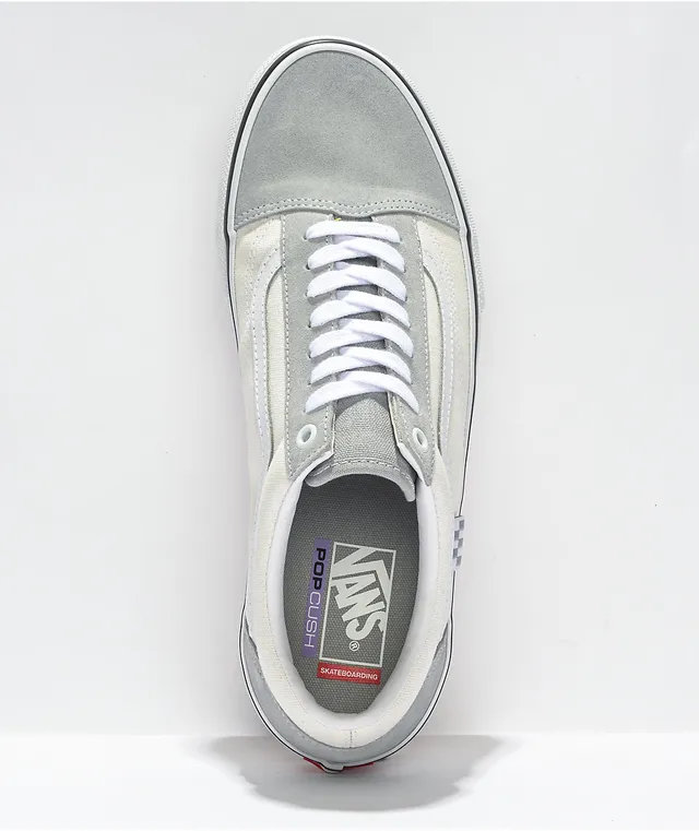 Vans old skool grey skate online shoes
