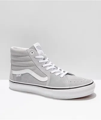 Gray dawn 2025 high top vans