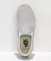 Gray dawn slip on vans top