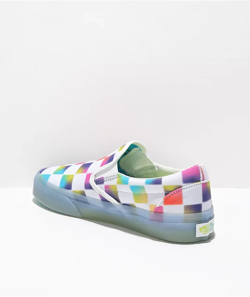 Vans rainbow skate shop shoes