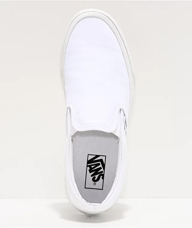 Zumiez white vans hotsell