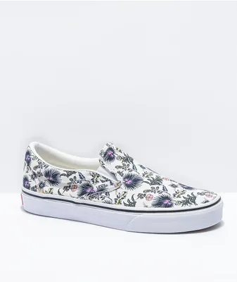 Flower print vans shop