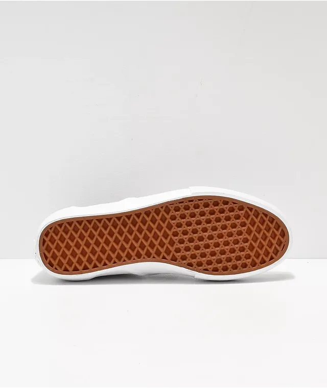 Vans reflect top slip ons