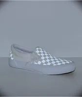 Vans slip on pro reflect white store