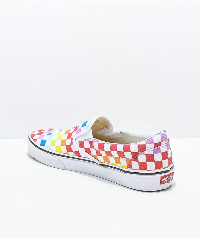 Rainbow van slip ons outlet