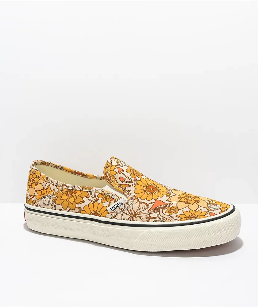 Vans Slip On SF Trippy Floral Skate Shoes Plaza Las Americas
