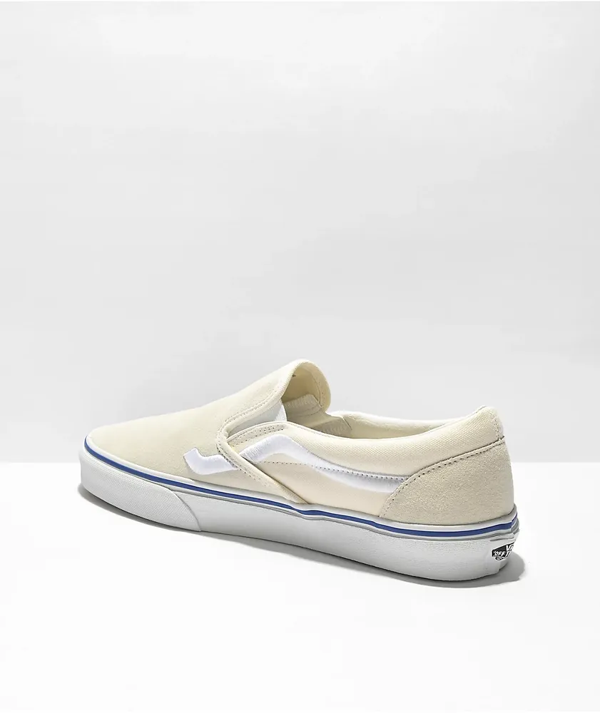 Vans slip on color block stripe sneakers 2025