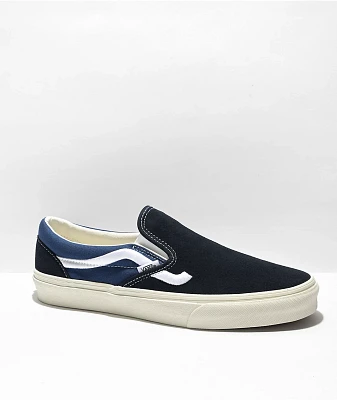 Vans Slip-On Sidestripe Black Skate Shoes at Hamilton Place