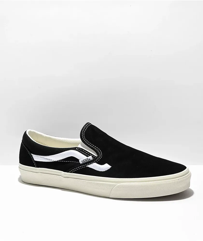 Vans Slip-On Sidestripe Black Skate Shoes | CoolSprings Galleria