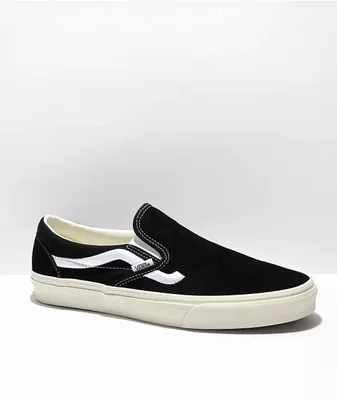 Vans old skool slip on black cheap