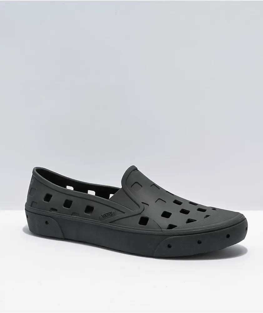 Vans Slip On Trek Black Shoes Hamilton Place