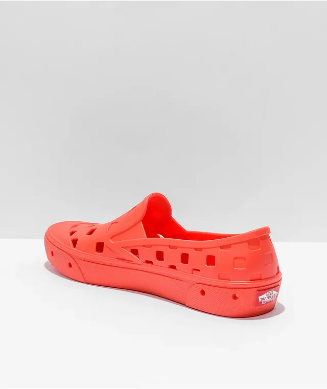 Vans slip shop ons womens Orange