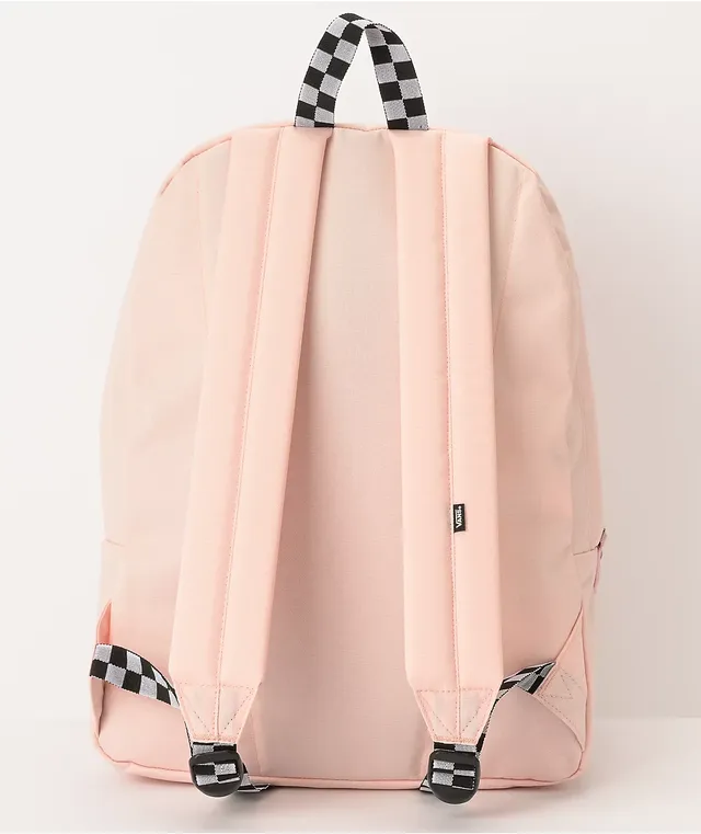 Vans light pink backpack online