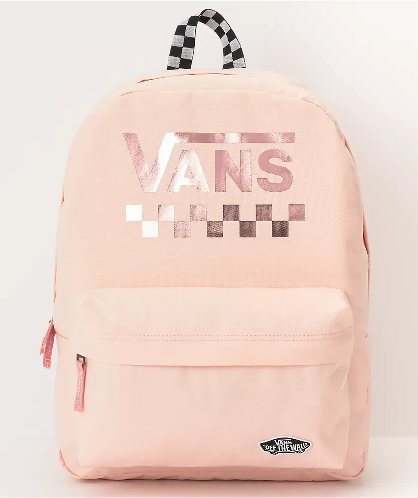 Vans realm backpack outlet rose cloud
