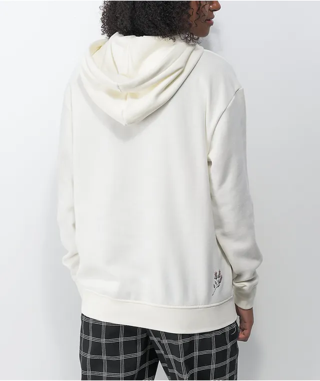 Cream hotsell vans hoodie