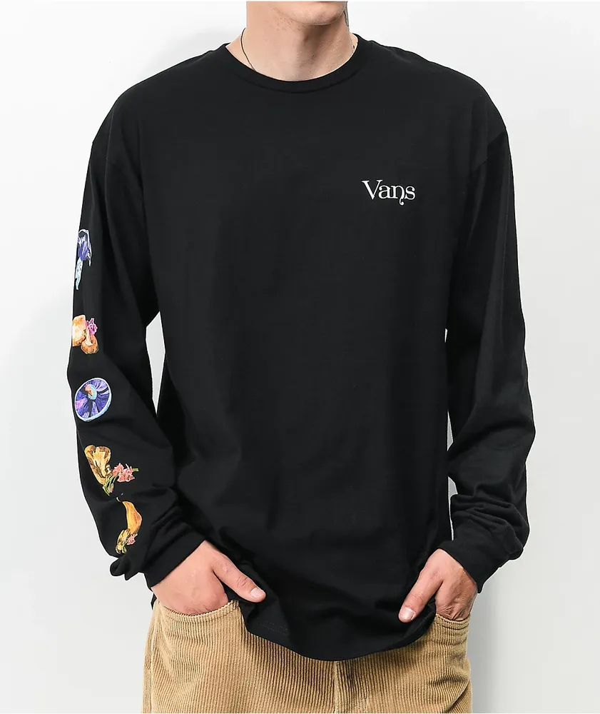 Vans Still Lie Black Long Sleeve T-Shirt | CoolSprings Galleria