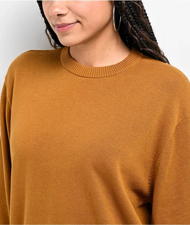 Vans Tacuba Solid Brown Sweater Plaza Las Americas