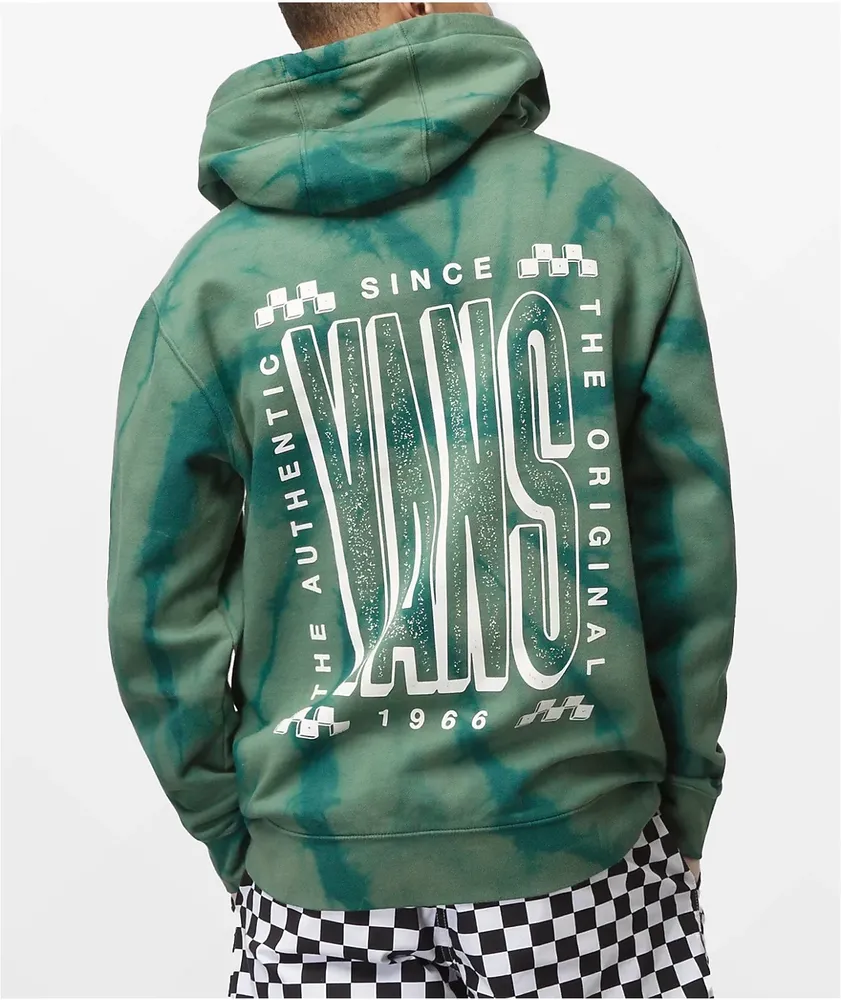 Tie dye hoodie vans best sale