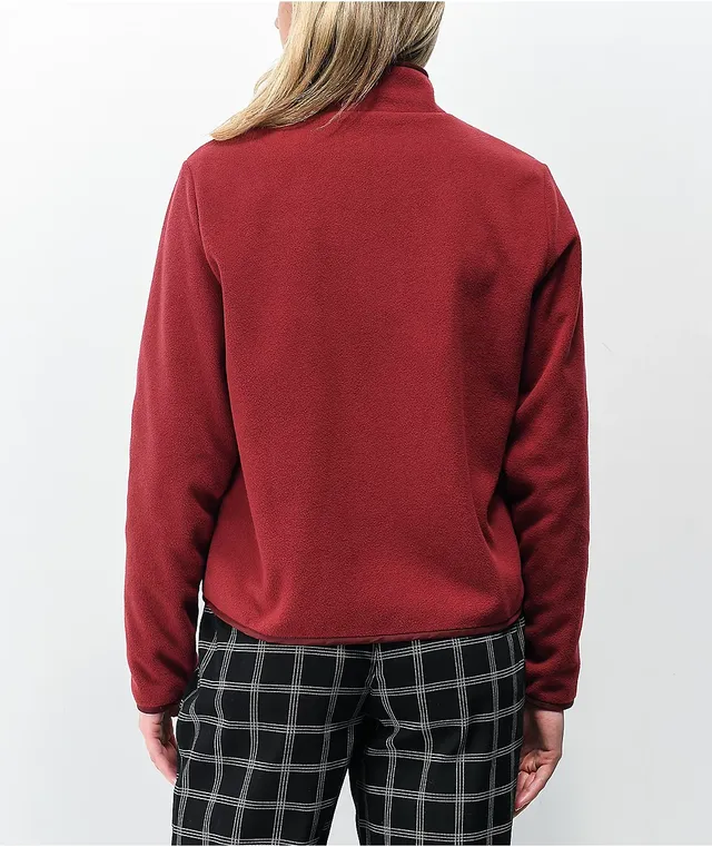 Burgundy vans zumiez online