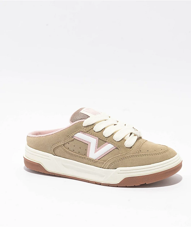 【Vans】★ミュール★ Upland Mule Upland Mule in Off White / Green | Vans