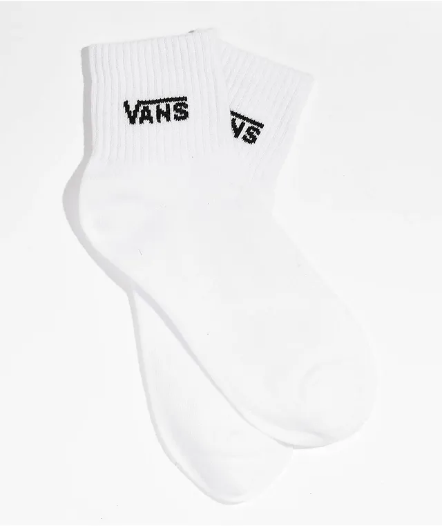 Vans sales white socks