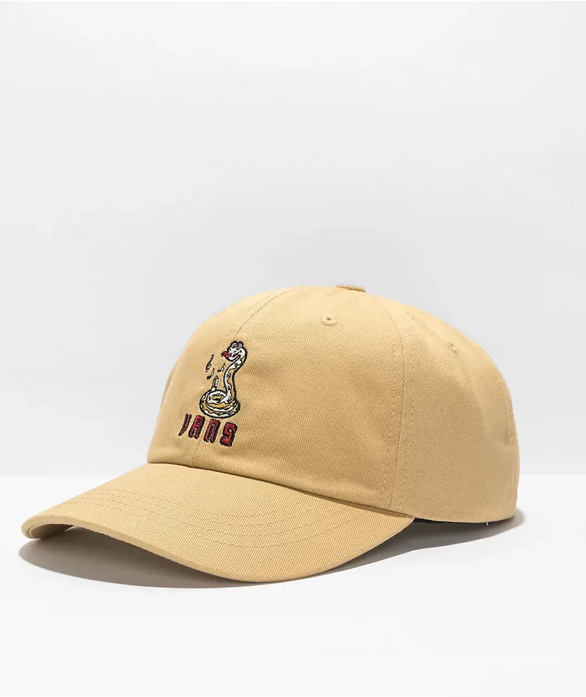 Tan outlet strapback hat