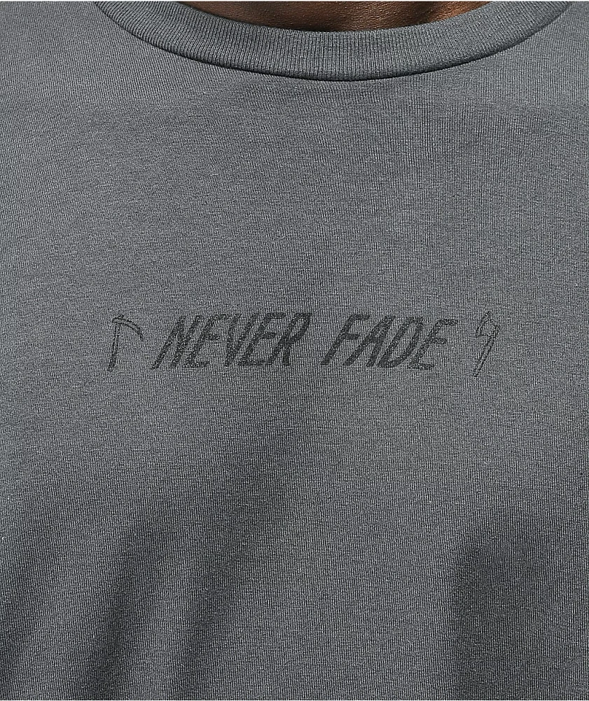 Vans x Cult Charcoal Long Sleeve T-Shirt | MainPlace Mall