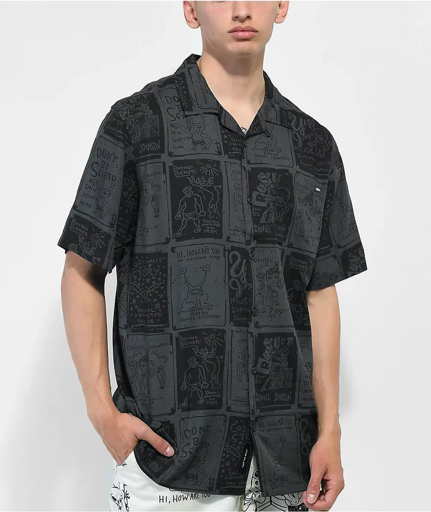 Vans button shirt top