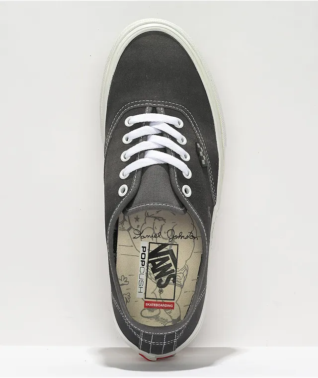 Vans x Daniel Johnston Skate Authentic Grey Skate Shoes