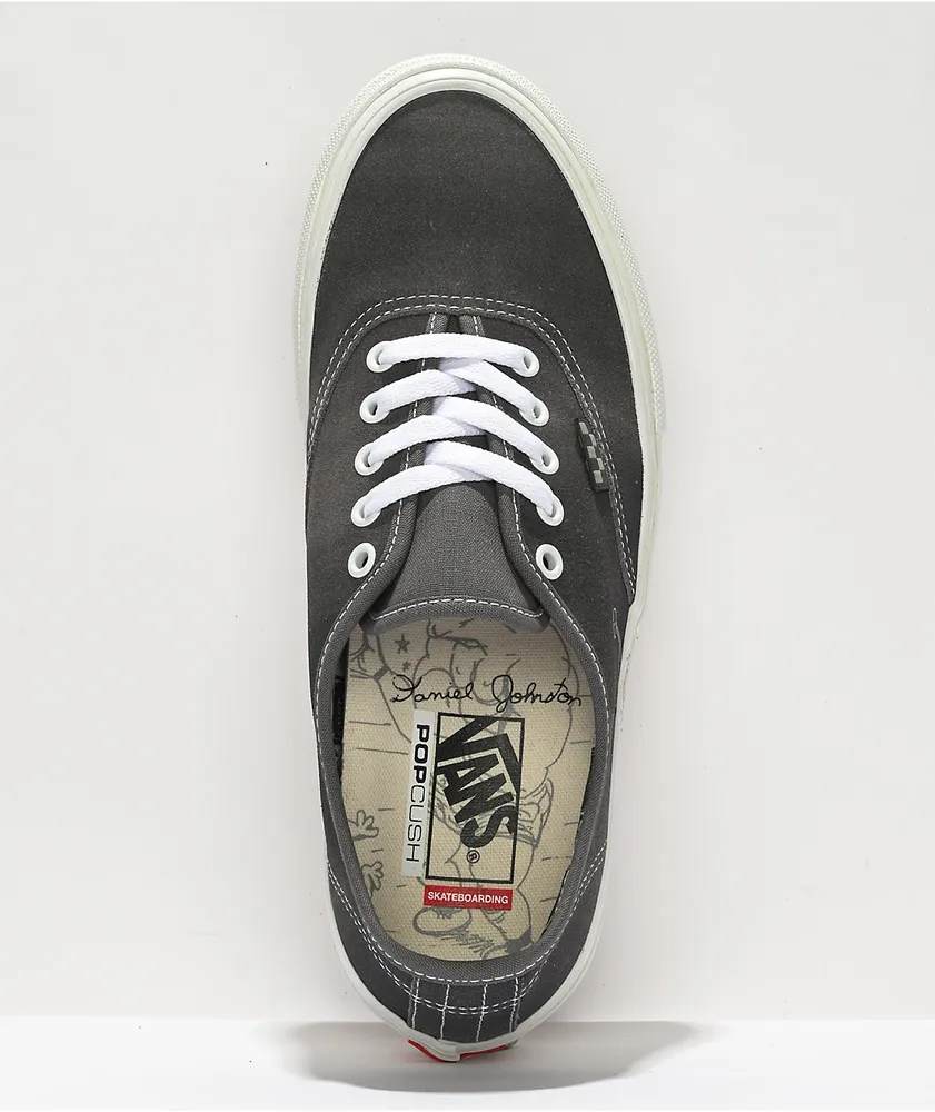 Vans x Daniel Johnston Skate Authentic Grey Shoes at Hamilton
