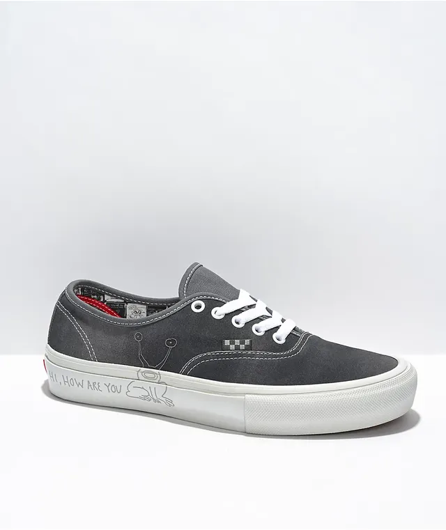 Vans authentic grey mono store