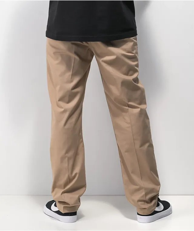Khaki pants vans outlet
