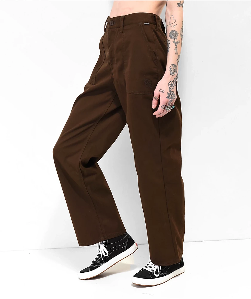 Vans x Karina Rozunko Brown Skate Pants | MainPlace Mall
