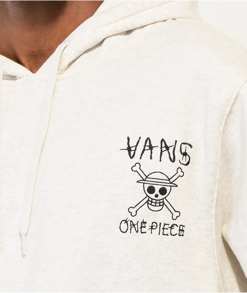 Vans x One Piece Oatmeal Fleece Hoodie at Hamilton Place in