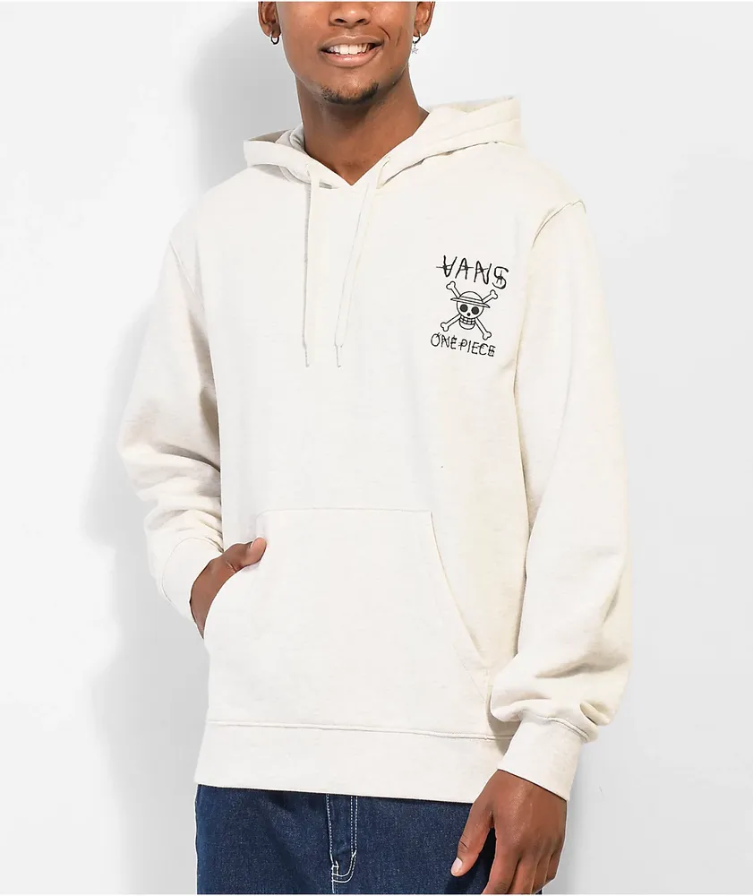 Vans x One Piece Oatmeal Fleece Hoodie | MainPlace Mall