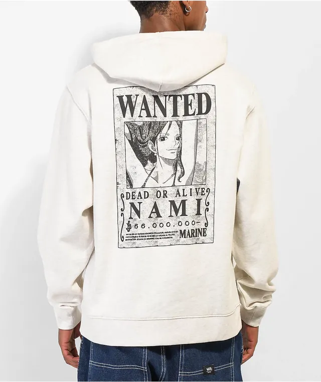 Vans x One Piece Oatmeal Fleece Hoodie | MainPlace Mall