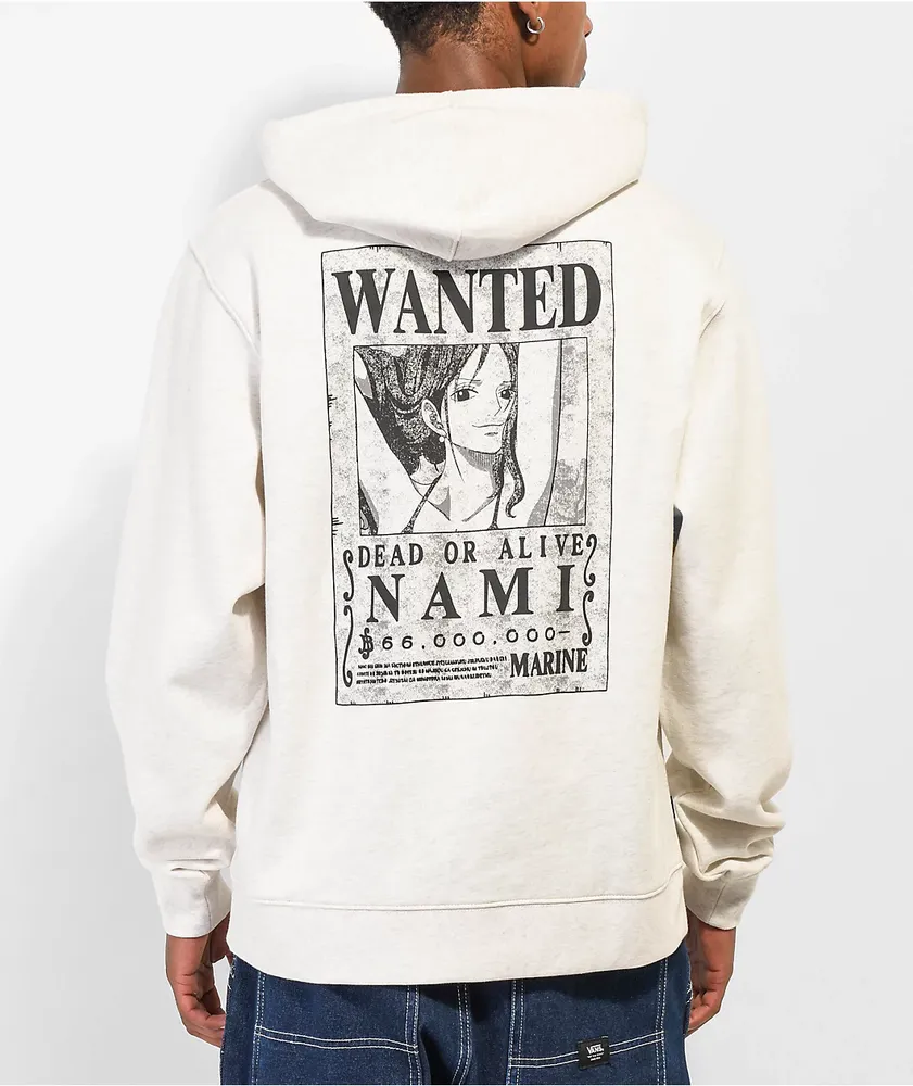 Vans x One Piece Oatmeal Fleece Hoodie Willowbrook Shopping Centre