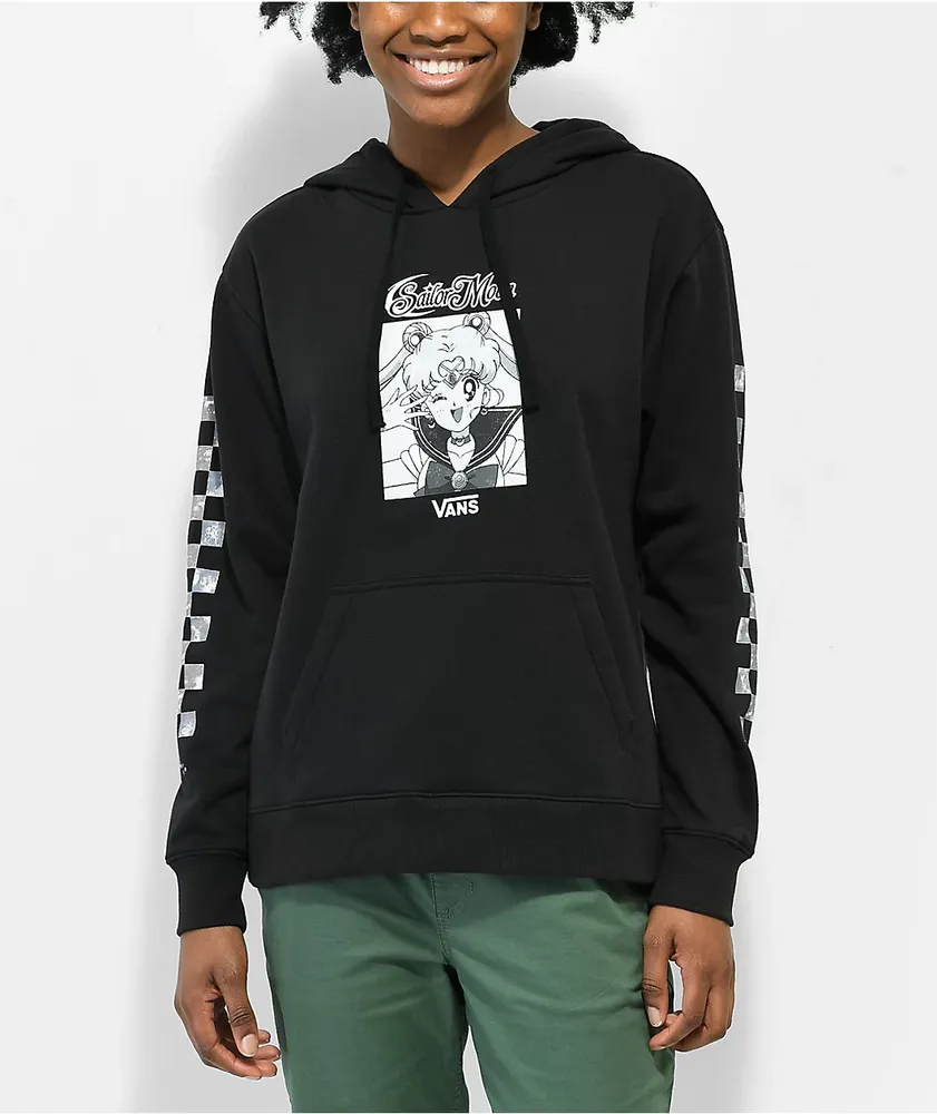 Sailor moon cheap hoodie black
