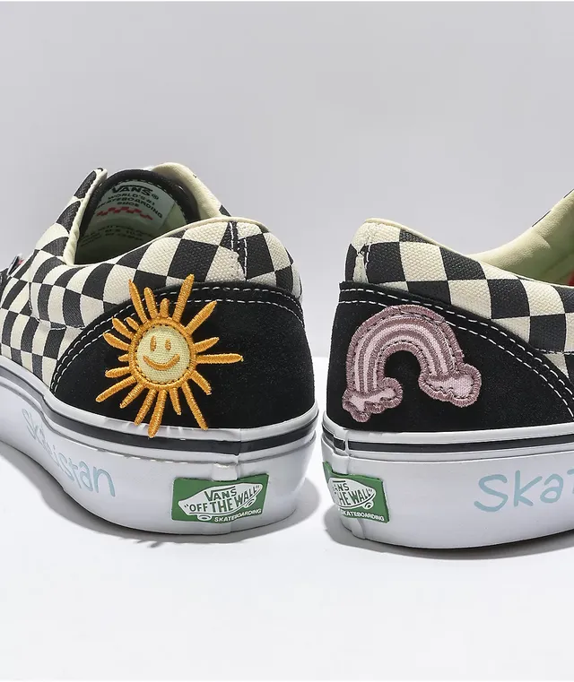 Zumiez checkerboard vans on sale