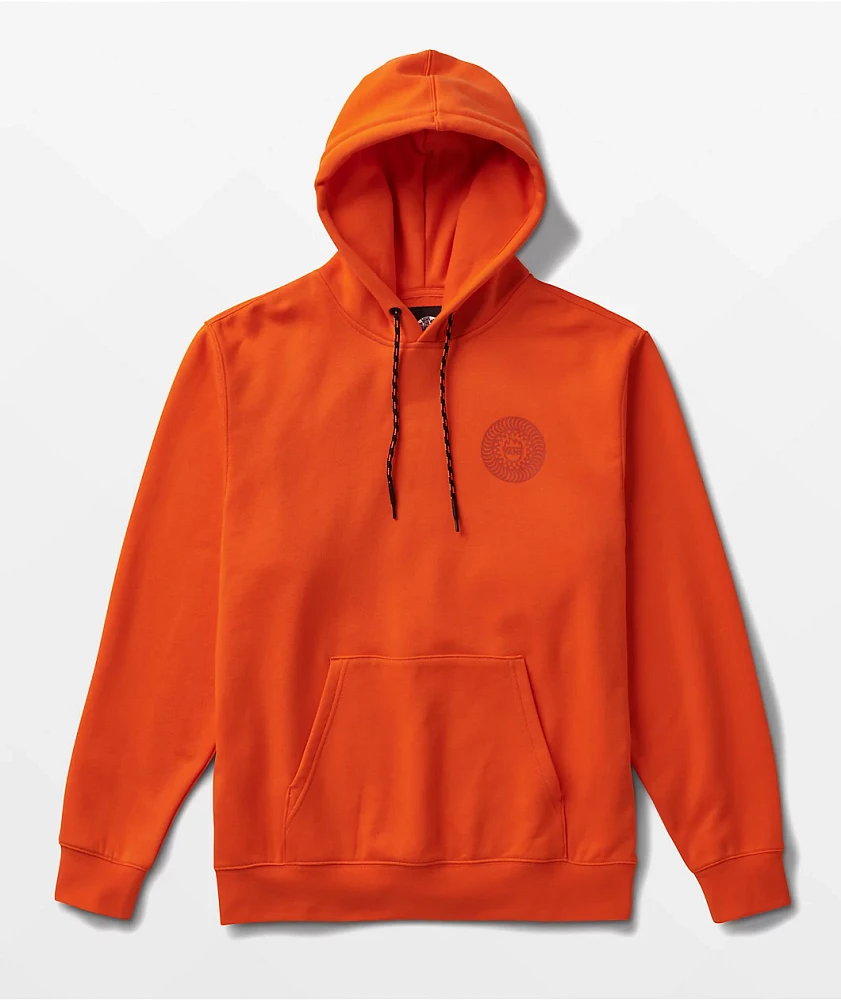 VANS SPITFIRE WHEELS フーディ M オレンジ Vans Hoodie Vans Pullover Orange Vans Vans X Spitfire Wheels