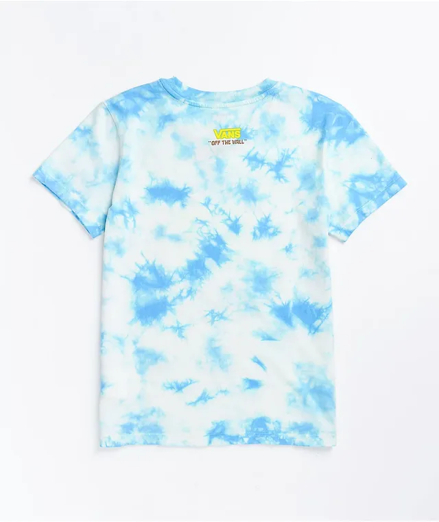 Blue tie 2024 dye spongebob shirt