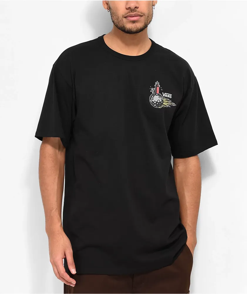 Vans x Zion Wright Off The Wall Black T-Shirt | MainPlace Mall