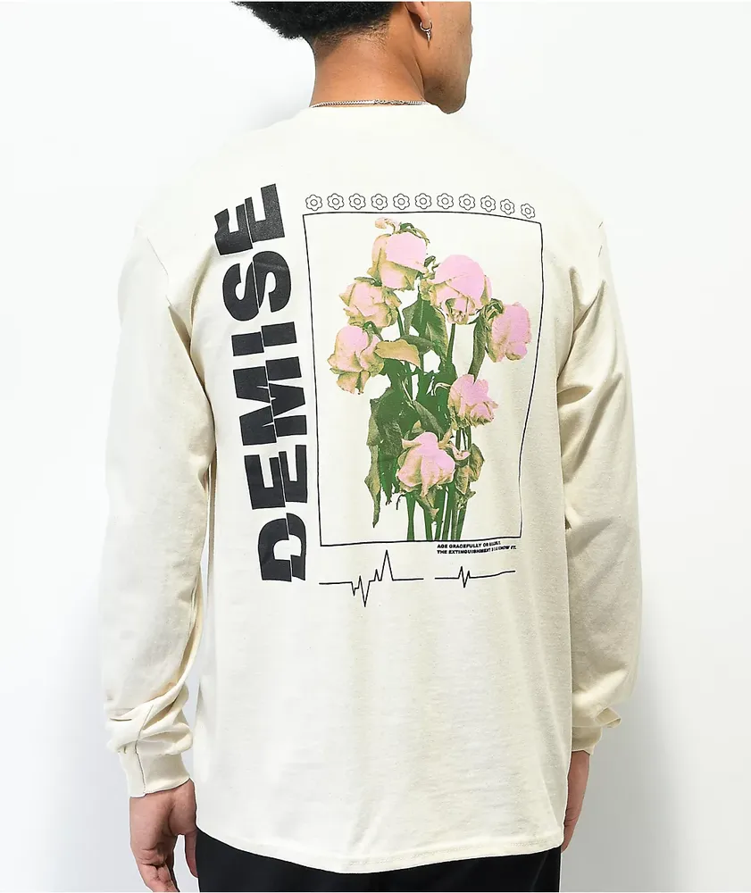 Vitriol Dimise Natural Long Sleeve T-Shirt | Hamilton Place