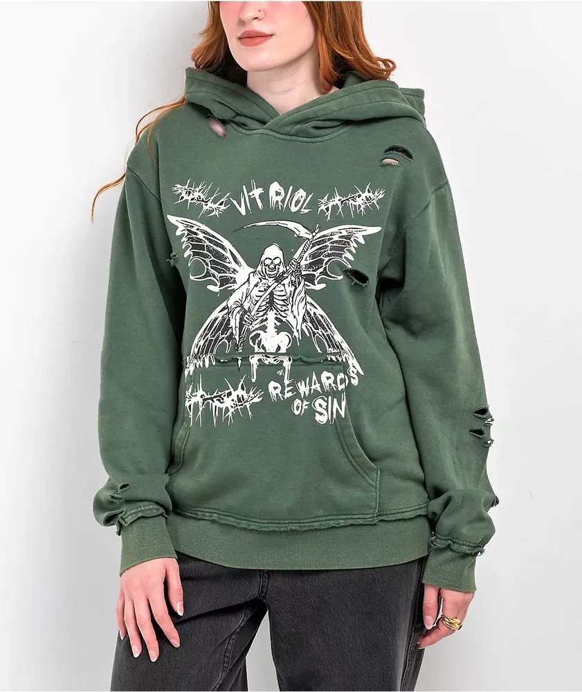 Zumiez green hoodie on sale