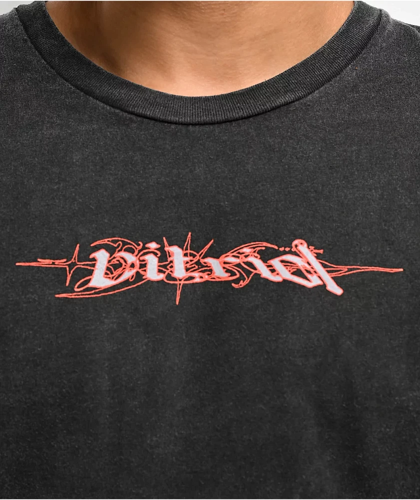 Vitriol Gabriel Black Wash T-Shirt | MainPlace Mall