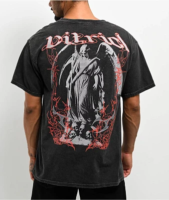Any Means Possible AMP Chase Black Wash T-Shirt | MainPlace Mall