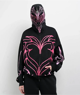 Obey Dragon Black Zip Hoodie | Liberty Center